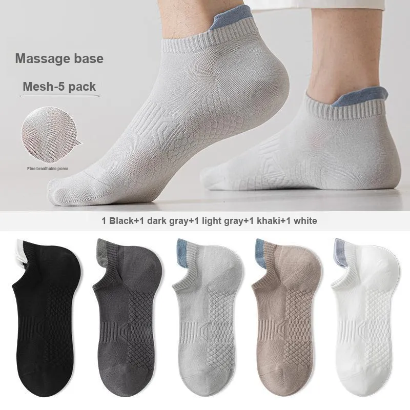 7 SEVFUN No Show Socks Men's Combo Set-11