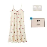 Custard 202334 (Camisole Nightgown) with Pads