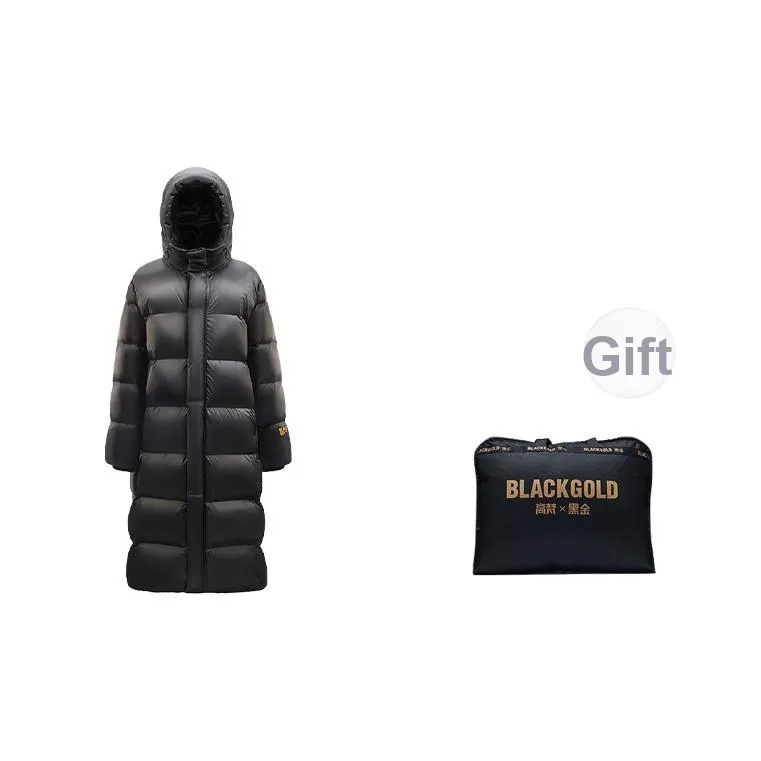 GOLDFARM Down Jacket Unisex Black
