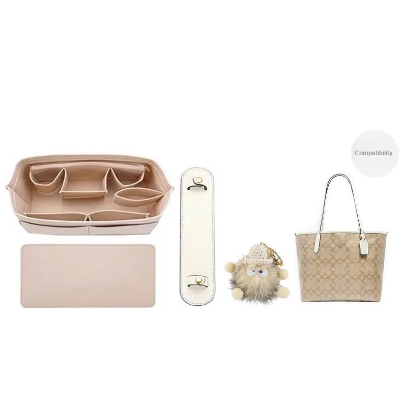 Felt Bag Insert Merchandise Women's Multicolor-0