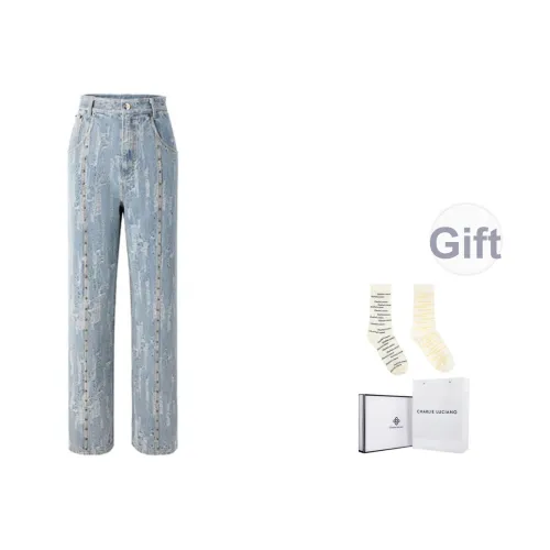 Charlie Luciano Джинсы Женские Синие