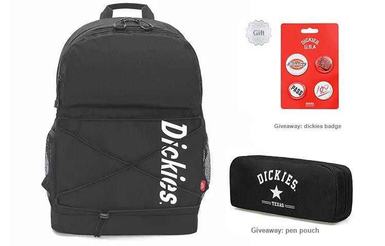 Dickies Polyester Backpack Regular Unisex Black-4