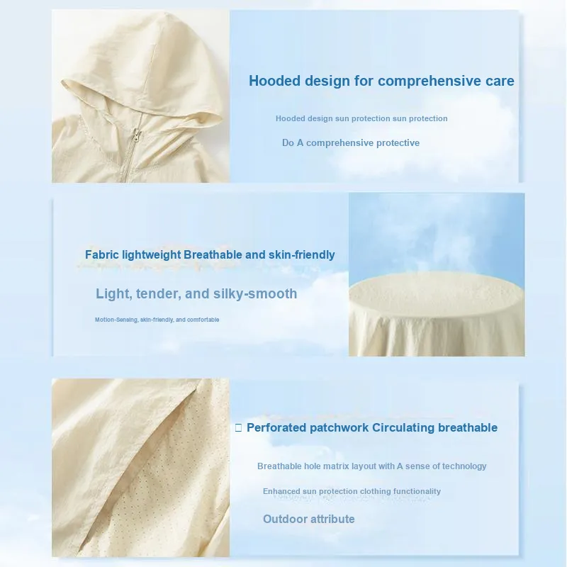 Tonlion Sun Protection Clothing Unisex-28