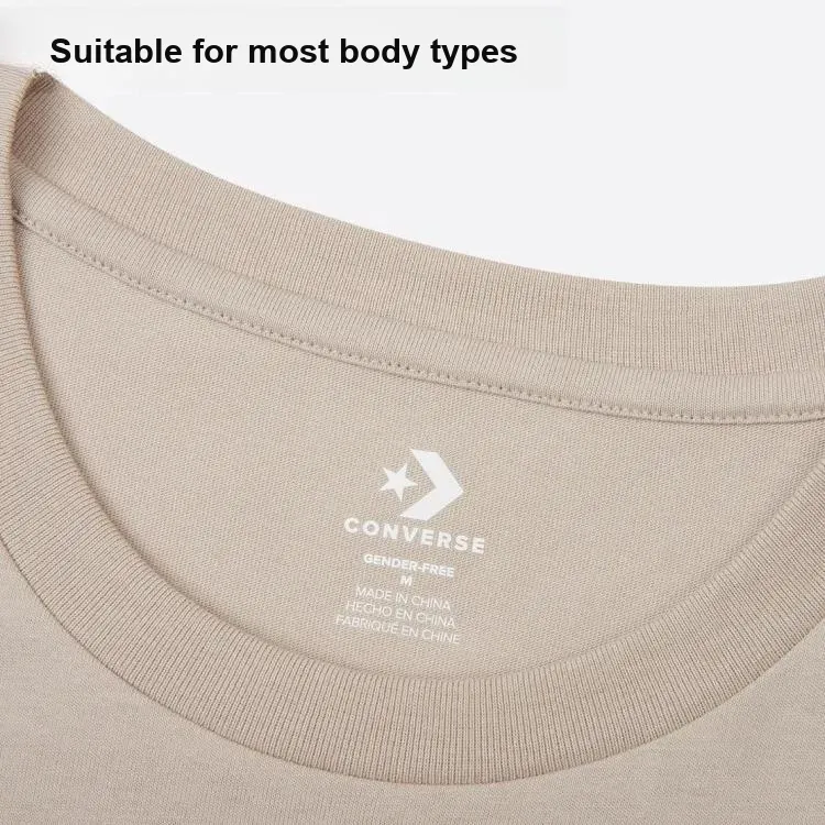 Converse T Shirts Unisex Brown-3