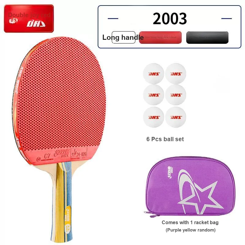 DHS Ping Pong Paddles Unisex All Wood-5