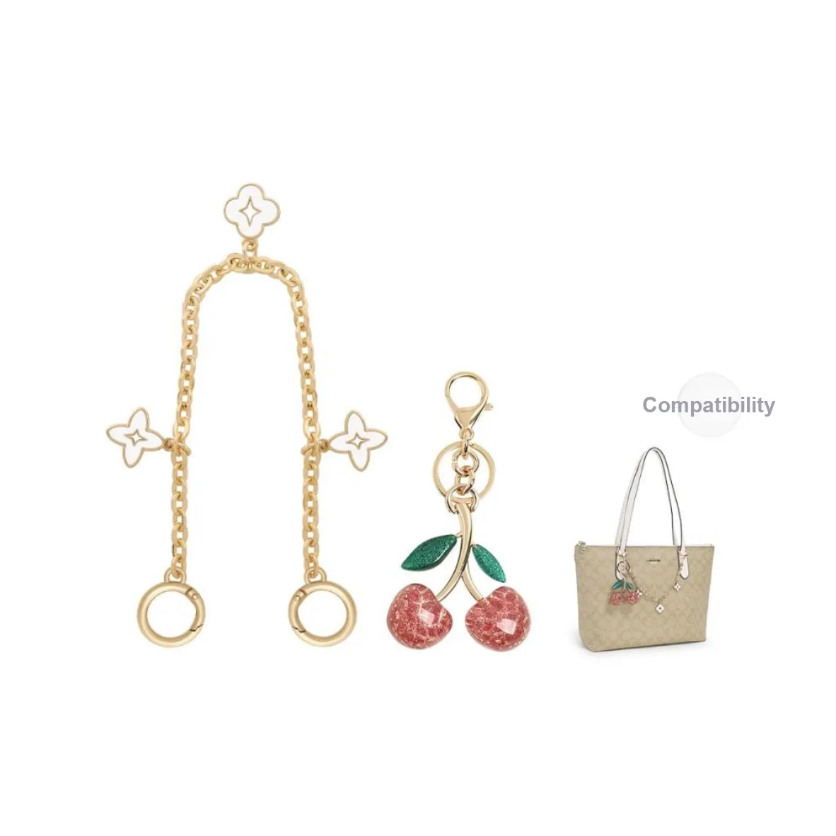 Jingzhuo Geng Металл Сумка Ремень Женские Золотой