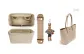 [Upgraded]City33 Milk Tea Shoulder Pads+Liner *Includes Rabbit