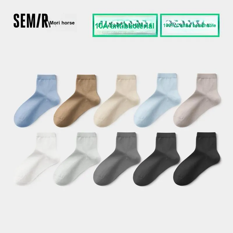 SEM/R Ankle Socks Women's 5 Pack-1