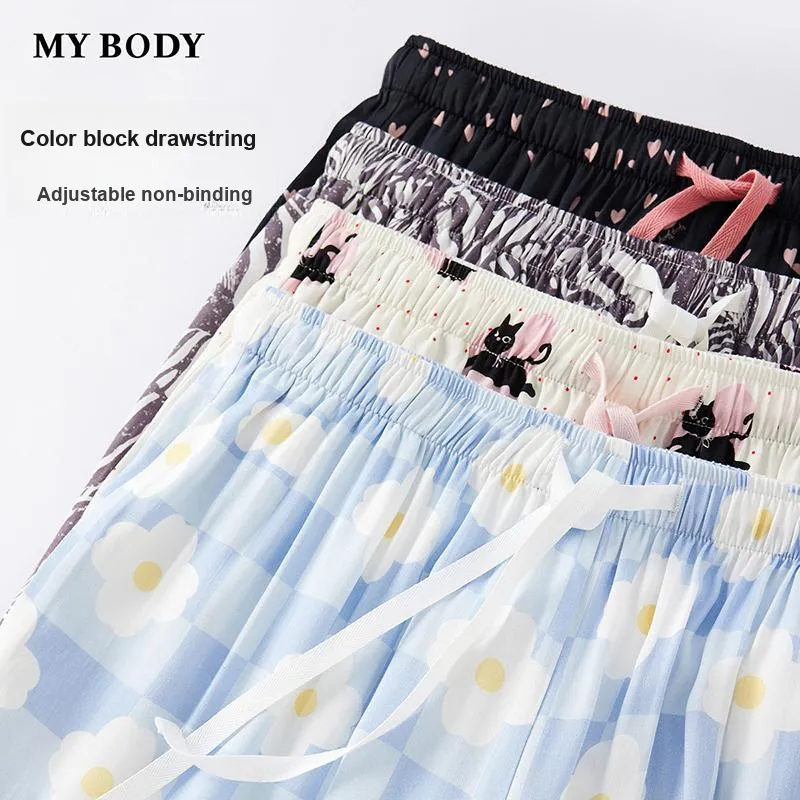 MY BODY Women's Pajama Pants-13