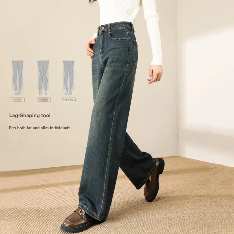 TERRE BLEUE Jeans Women's Dark Blue-4