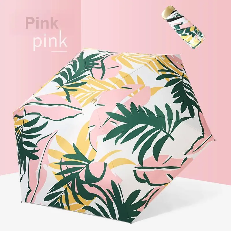 LUNNIFEIYA Sunny And Rainy Dual Use Folding Umbrella-2