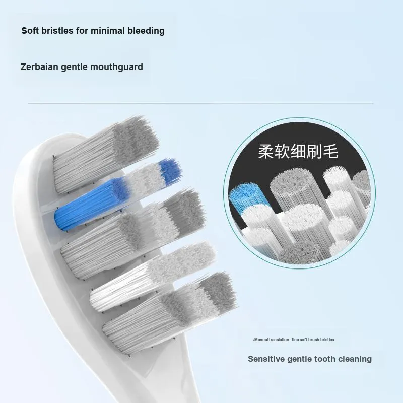EIYEAH Compatible With Usmile Toothbrush Heads Professional Soft Bristle Replacement Heads-5