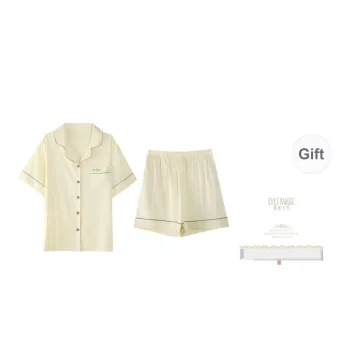 XIA.WA.ZHI.XIU Pajama Set Women's Gift Box Set Image Color