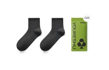 YOUKESHU Men Mid Calf Socks