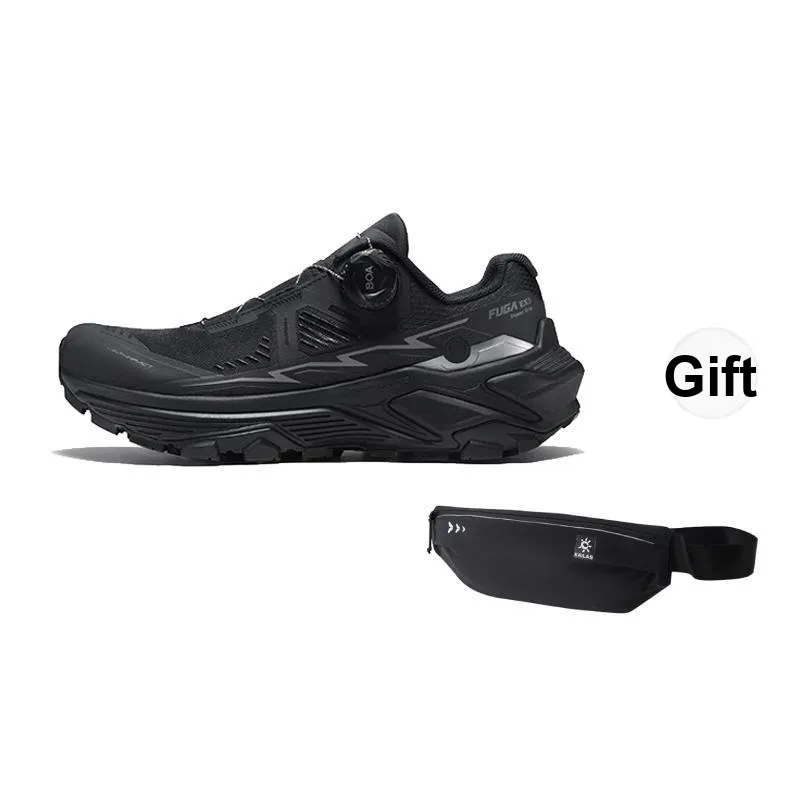 KAILAS FUGA EX3 BOA Running Shoes Men's Low Top Ink Black