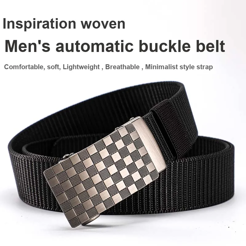 TUCANO Fabric Leather Belts Unisex 3.5cm-3