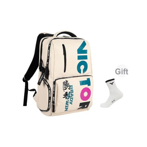 Victor Сумки для бадминтонных ракеток 8 шт Рюкзак Хаки Унисекс