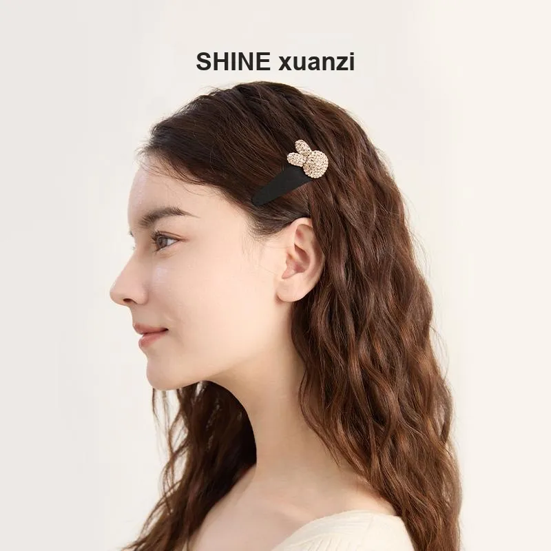 SHINE Crystal Diamond, Acrylic Hair Clips Women's-4