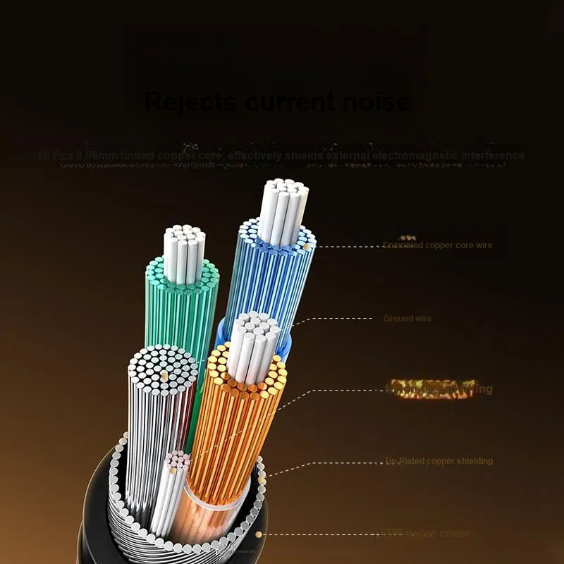 UGREEN CM734 1m Audio Cable Car Type C To 3.5mm Cell Phone Sound Card Live Streaming Seam Head Mounted Headphone Cables-1