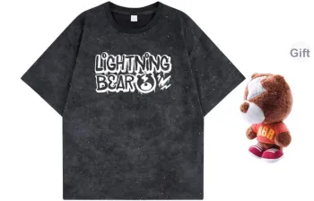 LIGHTNING BEAR T Shirts Unisex
