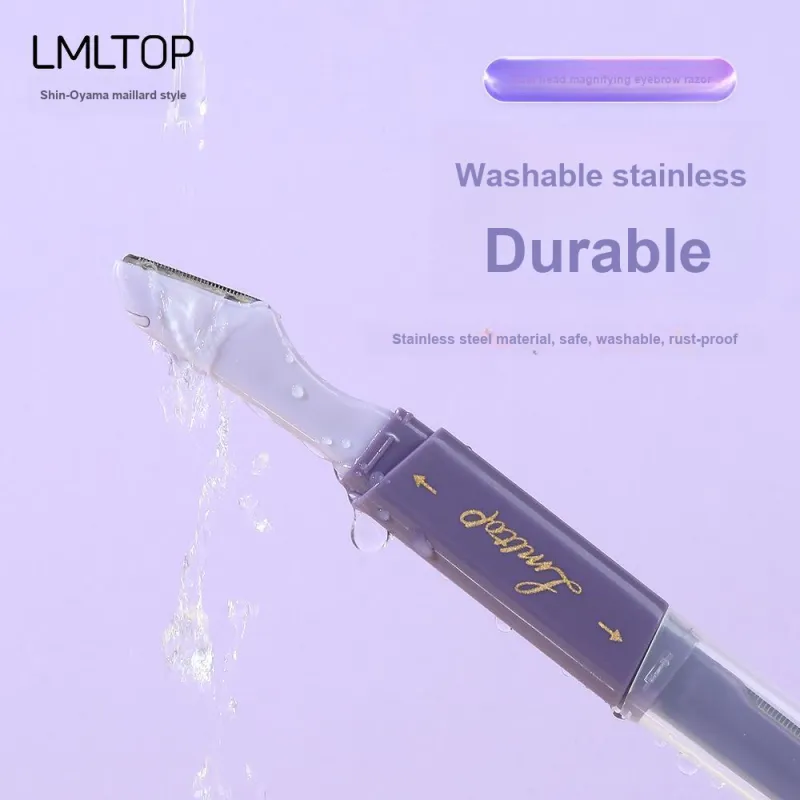 LMLTOP Dual Head 2 in 1 Eyebrow Razor Eyebrow Tools-0