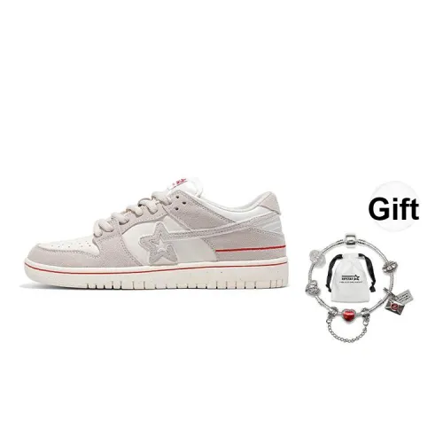 RIPSTAR SKBD Low Maxes fall In Love Anti Slip Wear Resistant Low Top Skateboard Shoes Unisex Fall In Love
