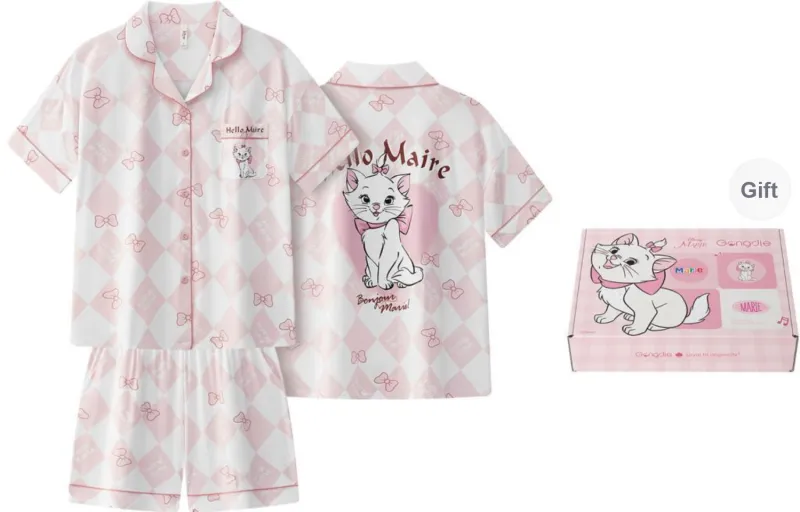 Gongdie x Disney Pajama Set Women's Gift Box Set-0