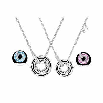 CHOW TAI SENG S925 Silver Necklaces Unisex