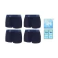 Navy Blue+Navy Blue+Navy Blue+Navy Blue (Refined Box 4 Pack)