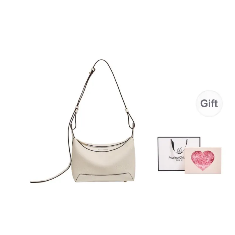 Marino Orlandi Genuine Leather, Top Grain Cow Leather Versatile Casual Crossbody Bag, Shoulder Bag Women's Khaki/White-15