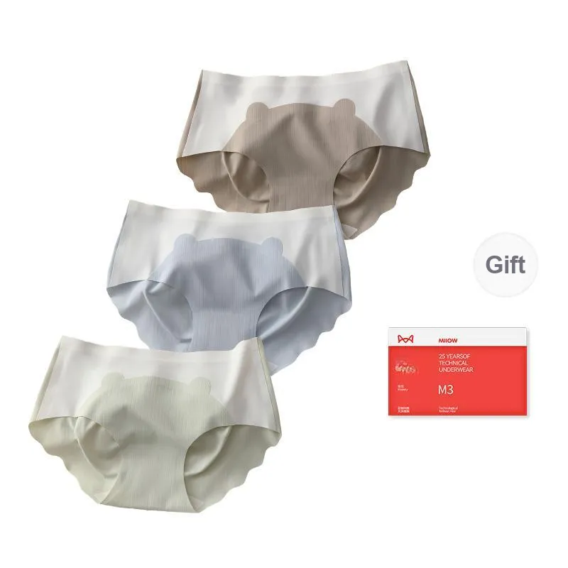 MIIOW Underpants Women's Shopping Bag 3 Pack-1