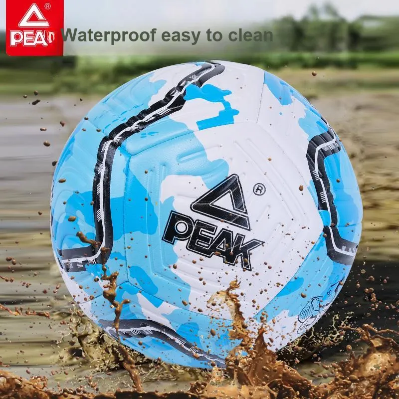 PEAK Size 5 Soccer PVC Machine Stitched Soccer Ball Unisex-5