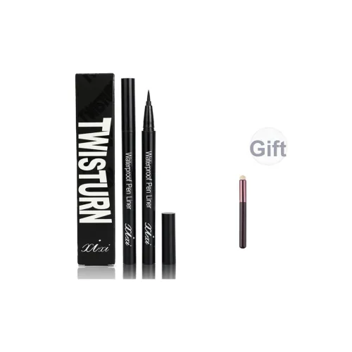 Xixi Легко наносится и быстро сохнет карандаш для глаз Новичок Коричневый Твердый кончик Мягкий кончик карандаш для глаз Водостойкий и устойчивый к поту