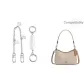 White Pearl Set[White Pearl 13.5cm+Decorative Chain 26.5cm]