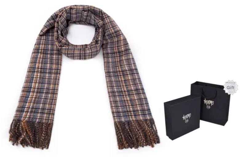 KENMO Knit Scarves Unisex-17