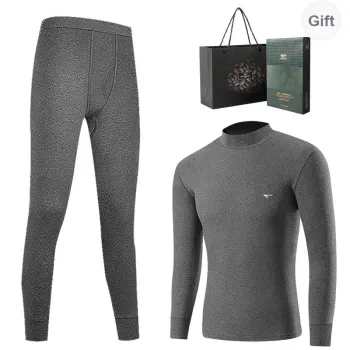 SEPTWOLVES Thermal Set Men's Gift Box Set+Shopping Bag