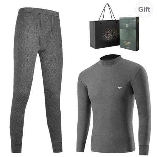 SEPTWOLVES Thermal Set Men's Gift Box Set+Shopping Bag