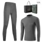 Clothing Sets (Dark Heather Gray) 100% cotton Comfortable/Antibacterial Health/Fleece-Lined for Heat Retention