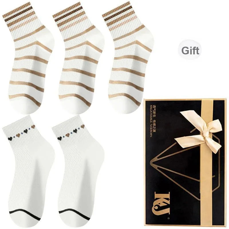 KJ Mid Calf Socks Unisex 5 Pack-20