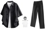 Black+Black[Comes with White T-Shirt]