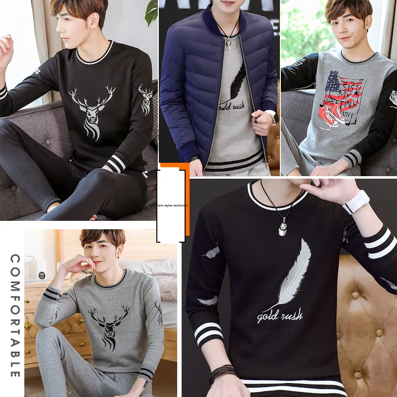 H YXIANG Men Thermal Sets-3