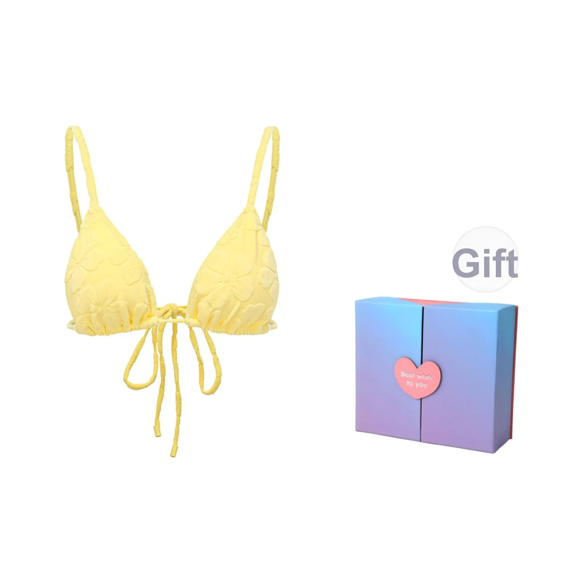 YUKARI SWIM Бикини Женские Кремовый Желтый