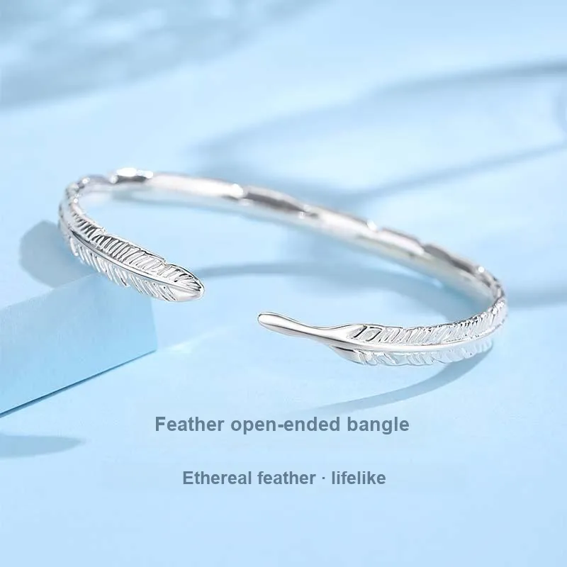 MAGICPOLE 999 Fine Silver Bangles Women's Silver-1