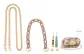 [Clothing Sets]Gold Crossbody Chain 120cm+Decorative Chain+Modified Accessories