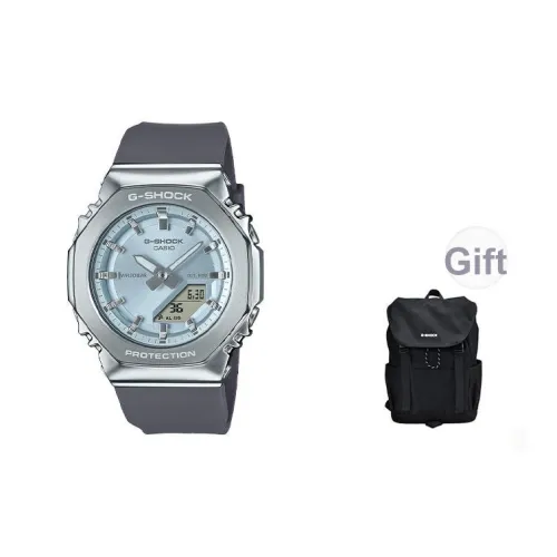 CASIO Утонченный Роскошный Металл Octagonal Кварцевый Механизм Смольный Ремешок Часы Унисекс Розовый Циферблат