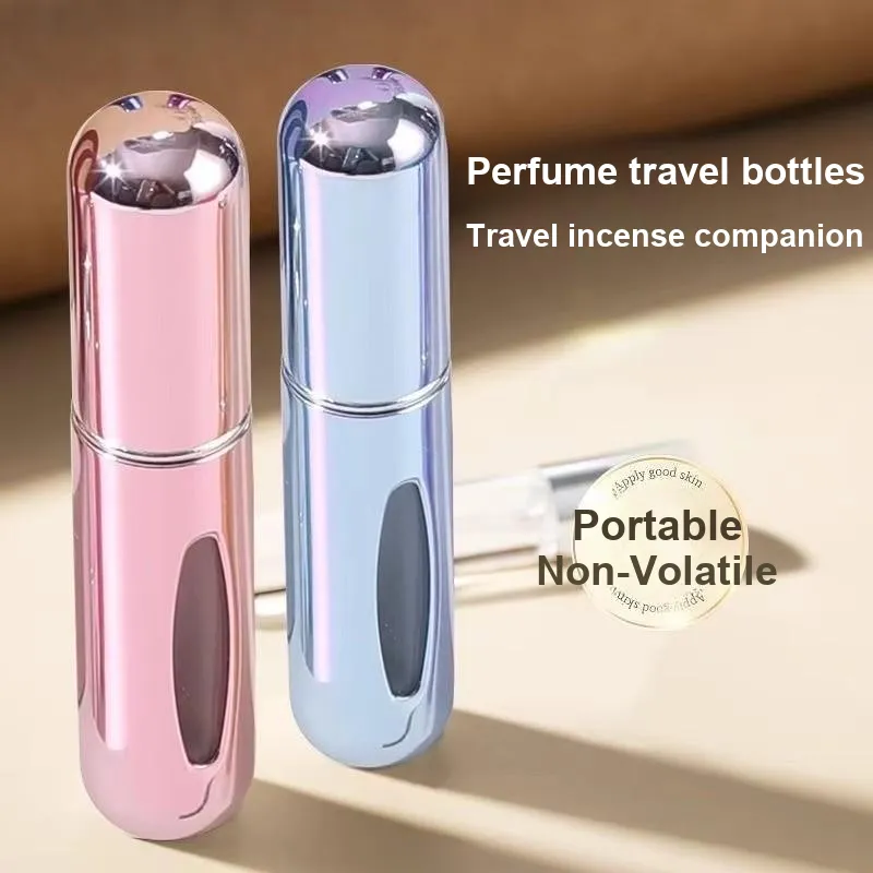 ZHENZI Perfume Travel Bottles Bottom Refillable High End Portable Press Spray Empty Bottle Sample-7