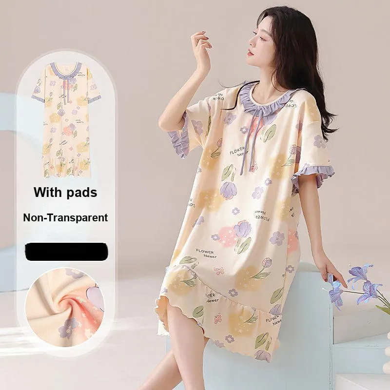 XISHE Women's Nightgowns-1