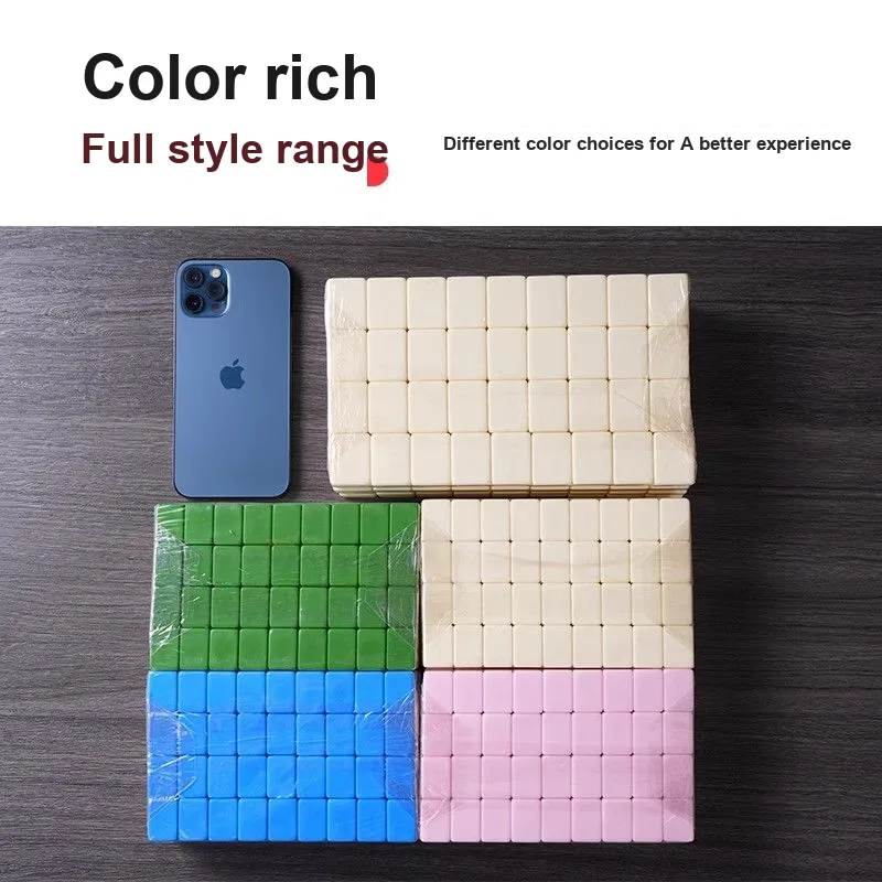 Watermelon Vine Mini Mahjong Hand Cranked Trumpets Portable Small Mahjong Set Board Games-2