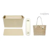 Beige Shoulder Pads+Zipper Anti-Theft Liner+Bottom Pad