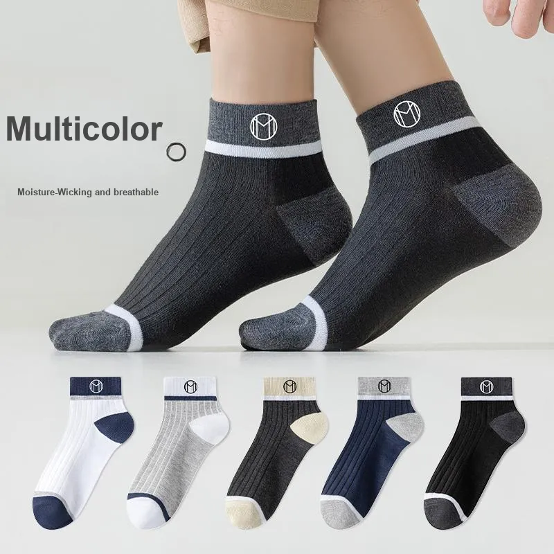 Lan Miao Mid Calf Socks Men's 10 Pack-5